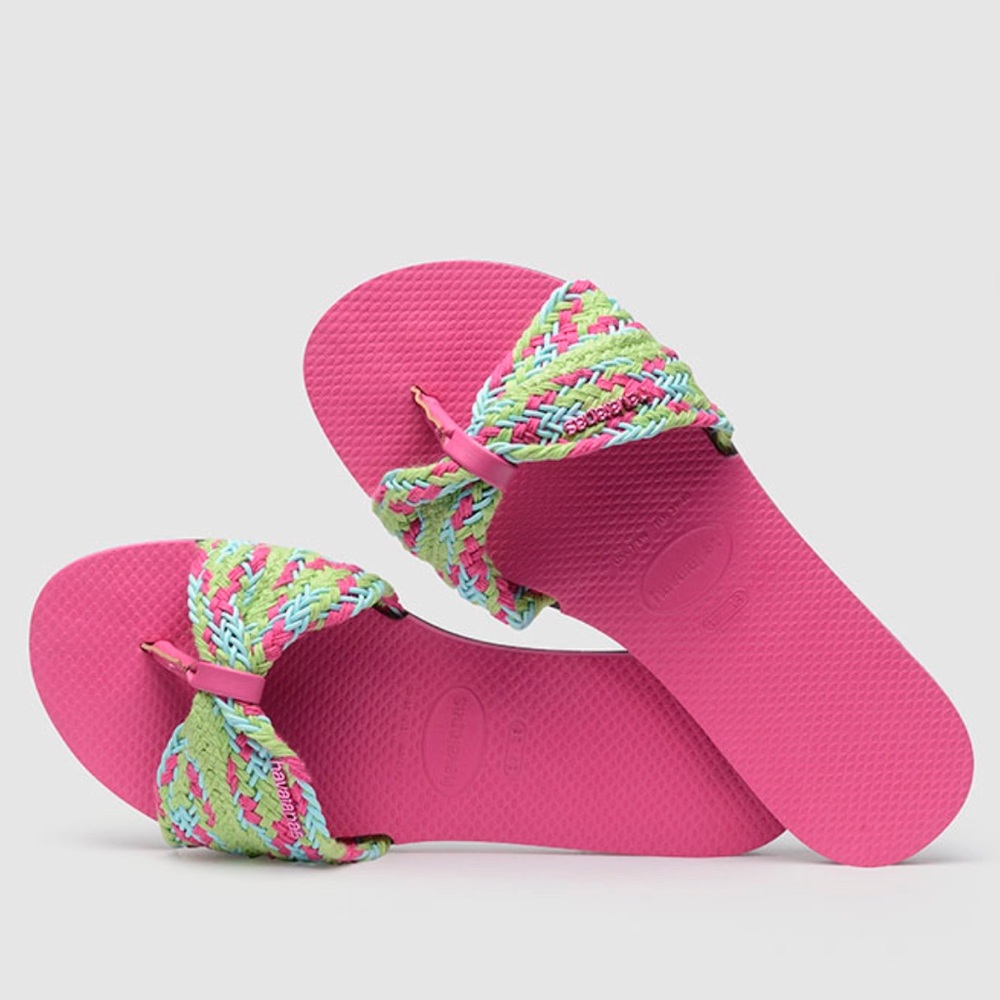 Havaianas Flip-Flops You Saint Tropez Mesh - Pink Size 35-36